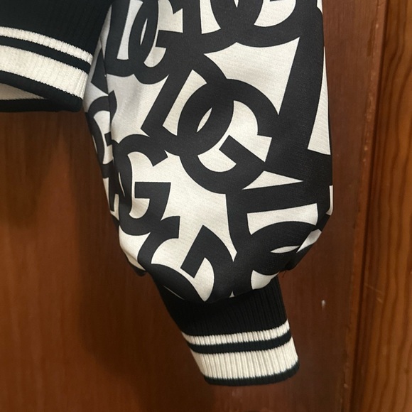 Dolce & Gabbana Pattern Logo Varsity Jacket - Picture 8 of 13